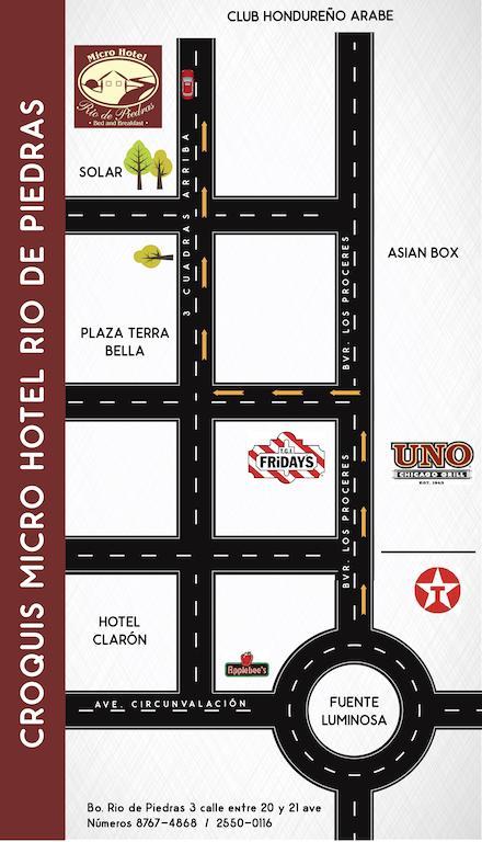 سان بيدرو سولا Micro Hotel Rio De Piedras المظهر الخارجي الصورة